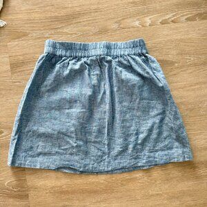 The Loft Outlet Denim (like) Mini Skirt